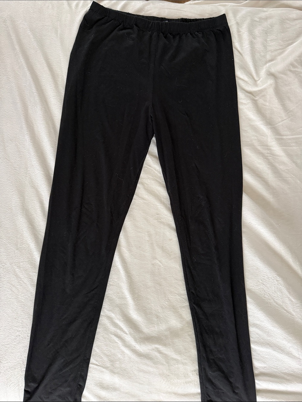 Fashion Nova Women's Black Stretch Leggings with Elastic Waist